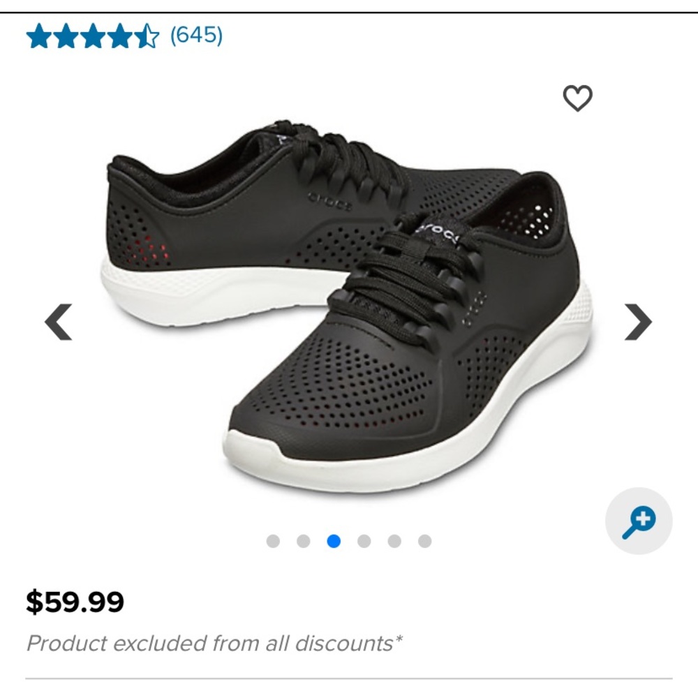 Crocs gym shoes